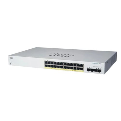 Коммутатор CBS220 24xGE, PoE, 4x10G SFP+, Smart