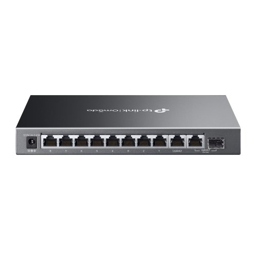 Коммутатор ES210GMP 10xGE (8xPoE), 123W, WebSmart