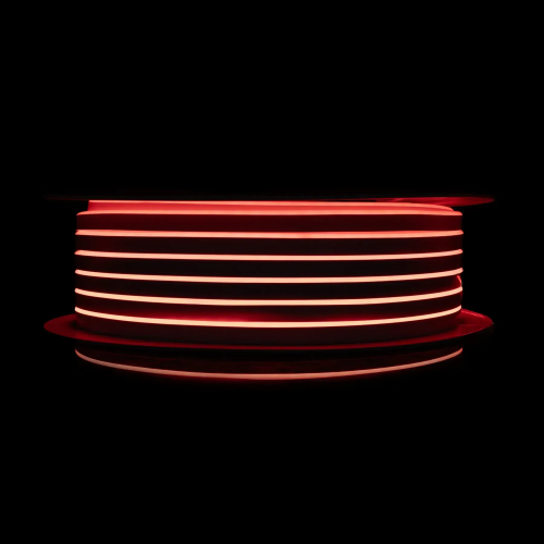 Светодиодный неон PROLUM™ 6x12 , IP68, 220V, Series "SL", PRO, Красный