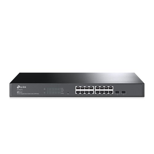 Комутатор TL-SG2218 16x1GE, 2xSFP, WebSmart