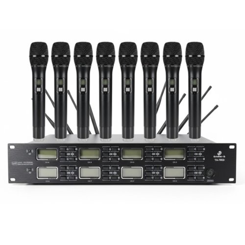 Бездротова мікрофонна система TA-7803H із ручними мікрофонами