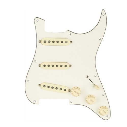 Пикгард PRE-WIRED STRAT PICKGUARD ORIGINAL '57/'62 SSS PARCHENT