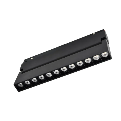 Магнитный трековый светильник PROLUM™ M20; 12W; 48V; Черный SERIES MG; CCT TuyaSmart