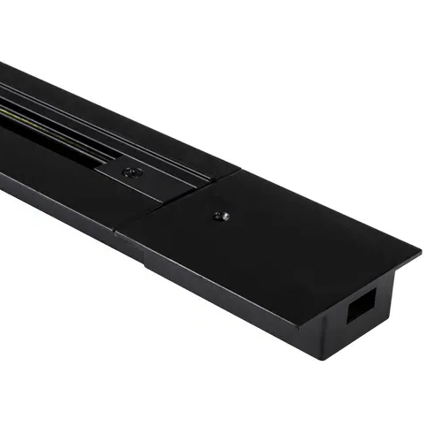 Трековый шинопровод PROLUM™ M27; 220V; Врезной – P28; Черный 2М