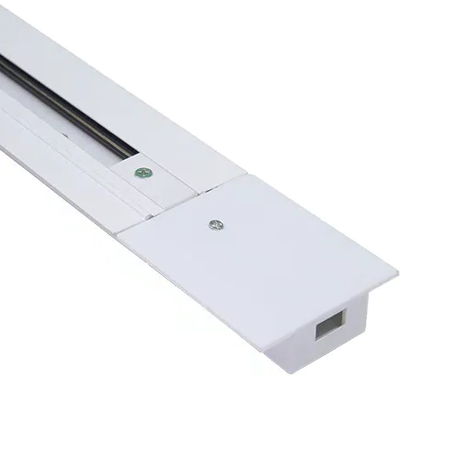 Трековый шинопровод PROLUM™ M27; 220V; Врезной – P28; Белый 2М