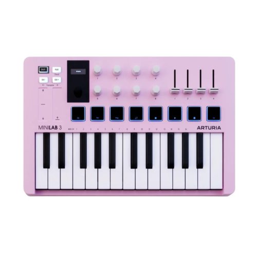 MIDI-клавиатура  MiniLab 3 (Rose Quartz)