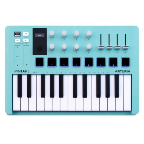 MIDI-клавиатура MiniLab 3 (Aquamarine) 
