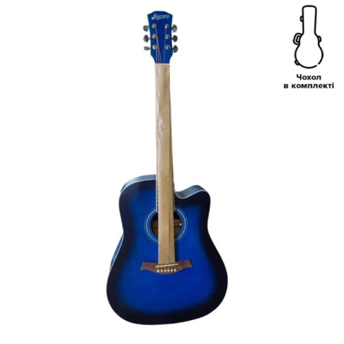 Акустическая гитара 246BB (Matte Blue Burst) + чехол Акустическая гитара 246BB (Matte Blue Burst) + чехол