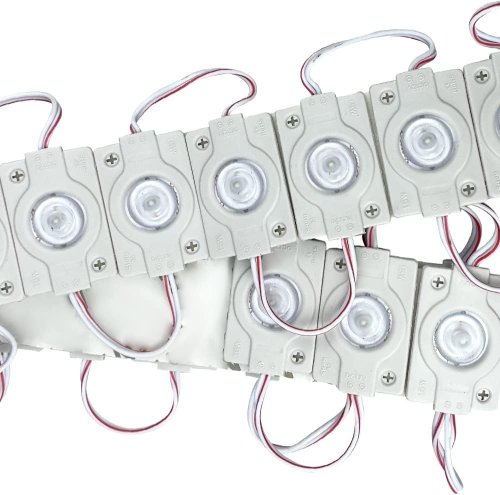 Світлодіодний модуль PROLUM Т1, SMD2835, 1LED, 12V, 1,2W, IP66, З лінзою, Білий Світлодіодний модуль PROLUM Т1, SMD2835, 1LED, 12V, 1,2W, IP66, З лінзою, Білий