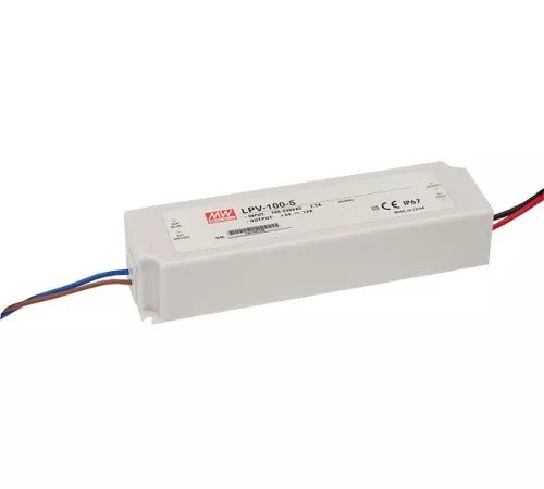 Блок питания Mean Well LPV-100-24 (100,8W; 4,2A; 24V; IP67) Series LPV