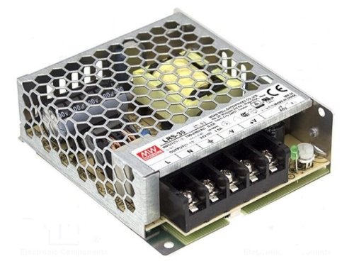 Блок питания Mean Well LRS-35-5 (35W; 7A; 5V; IP20) Series LRS