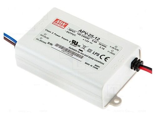 Блок питания Mean Well APV-25-24 (25.2 W; 1.05A; 24V; IP67) Series APV Блок питания Mean Well APV-25-24 (25.2 W; 1.05A; 24V; IP67) Series APV