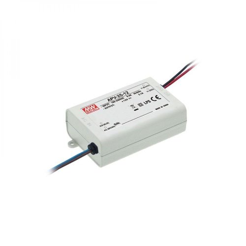 Блок живлення Mean Well APV-25-12 (25.2W; 2.1A; 12V; IP20) Series APV