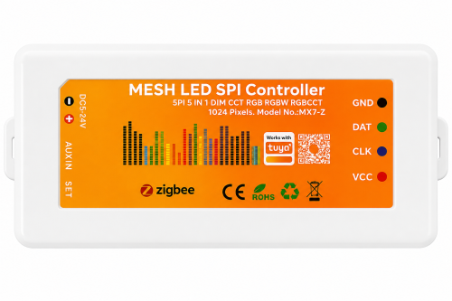 Контроллер универсальный PROLUM SPI 5in1; X7; Wi-Fi ZigBee; Серия: HomeLink Контроллер универсальный PROLUM SPI 5in1; X7; Wi-Fi ZigBee; Серия: HomeLink