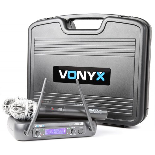 Радіосистема Vonyx WM73 2-Channel UHF Wireless Microphone System