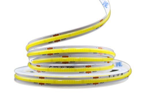 Світлодіодна LED стрічка PROLUM™ 24V; СОВ; 480 LED; IP20; Series "S", Білий (5500-6000К)