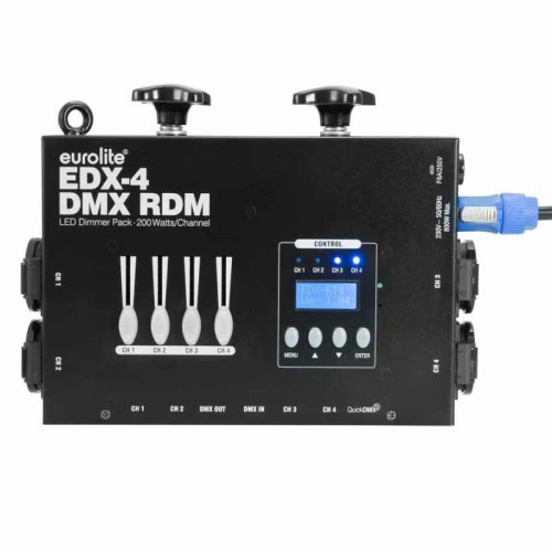 Диммер EDX-4 DMX RDM LED Dimmer Pack