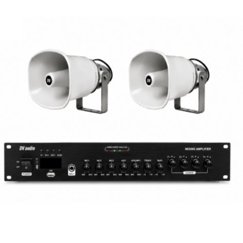 Комплект звука LA1002HS50PRO для зоны оповещения до 1200 м.кв.