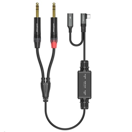Готовий кабель  RA3DT-TC2JS USB-C - 2*6.35mm