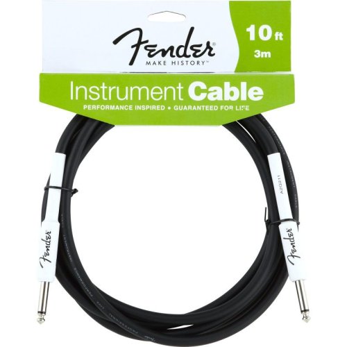 Інструментальний кабель PERFORMANCE INSTRUMENT CABLE 10 ANGLED BK