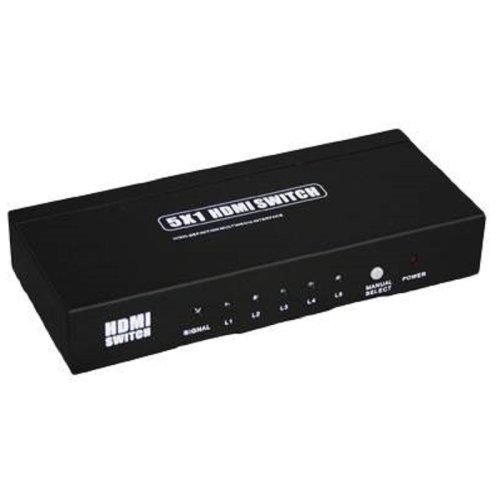 Коммутатор GOLDKABEL HDMI Switch 5-inputs 