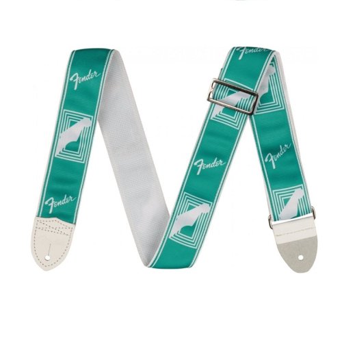 Ремень для гитары 2" MONOGRAMMED STRAP SEA FOAM GREEN
