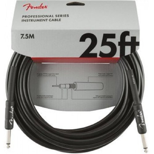 Інструментальний кабель CABLE PROFFESIONAL SERIES 25' BLACK