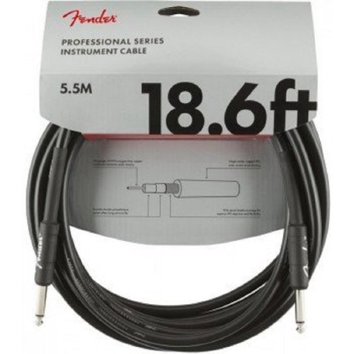 Инструментальный кабель CABLE PROFFESIONAL SERIES 18.6' BLACK