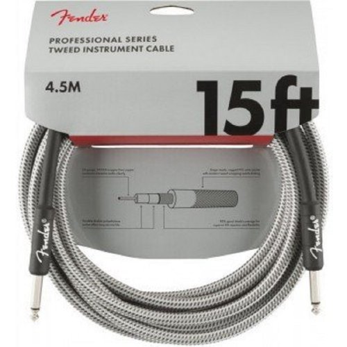 Инструментальный кабель CABLE PROFFESIONAL SERIES 15' WHITE TWEED