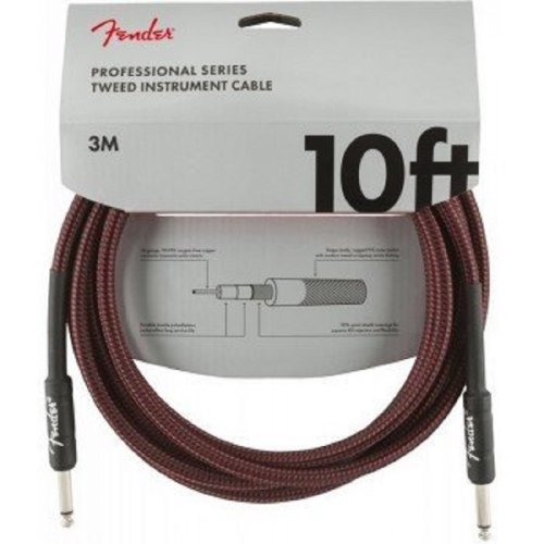 Инструментальный кабель CABLE PROFFESIONAL SERIES 10' RED TWEED