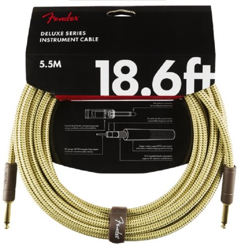 Инструментальный кабель CABLE DELUXE SERIES 18.6' TWEED