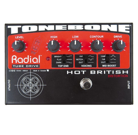 Педаль ефектів Radial Hot British