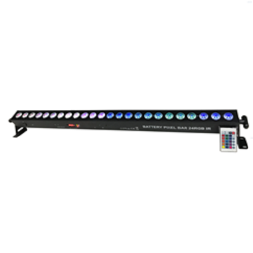 Светодиодный LED прожектор PR-E022 Pixel  24*3w  3 in 1   LED RGB battery wall washer