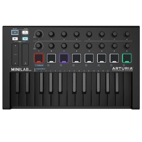 MIDI-клавіатура MiniLab MKII Deep Black Edition 