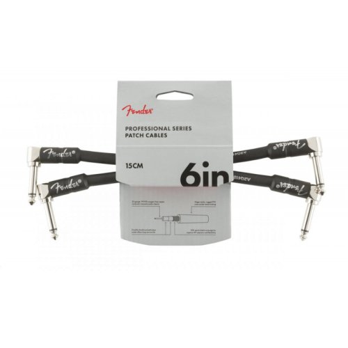 Инструментальный кабель CABLE PROFESSIONAL SERIES 6 PATCHES (PAIR) BLACK