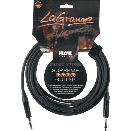 Кабель LAGRANGE INSTRUMENT CABLE BLACK 6 M