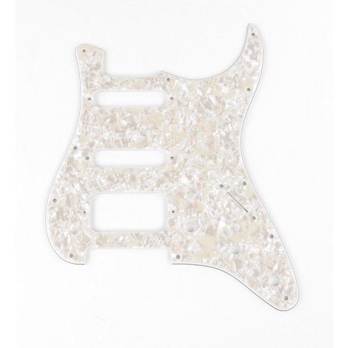 Пикгард STRAT WHITE PEARL