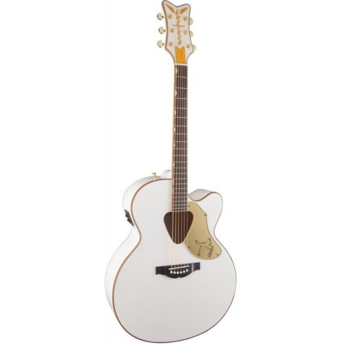 Акустическая гитара G5022CWFE RANCHER FALCON JUMBO WHITE
