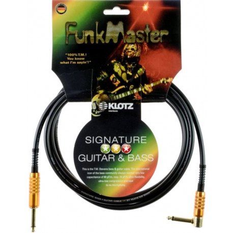 Кабель FUNK MASTER SIGNATURE BASS CABLE ANGLED 4.5 M