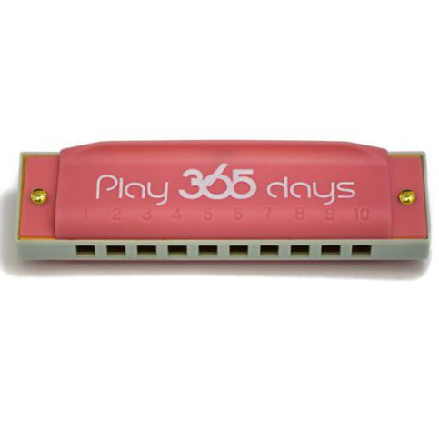 Губная гармошка P365-HCD-P Red
