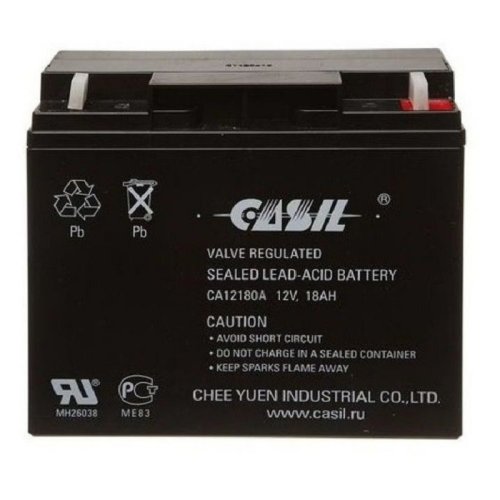 Аккумулятор Casil CA12180 (12 V; 18 Ah) Аккумулятор Casil CA12180 (12 V; 18 Ah)