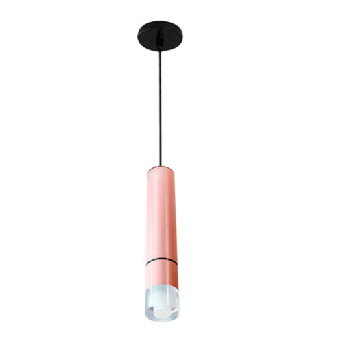 Підвісний світильник з акриловим розсіювачем VL-MK-А рожевий