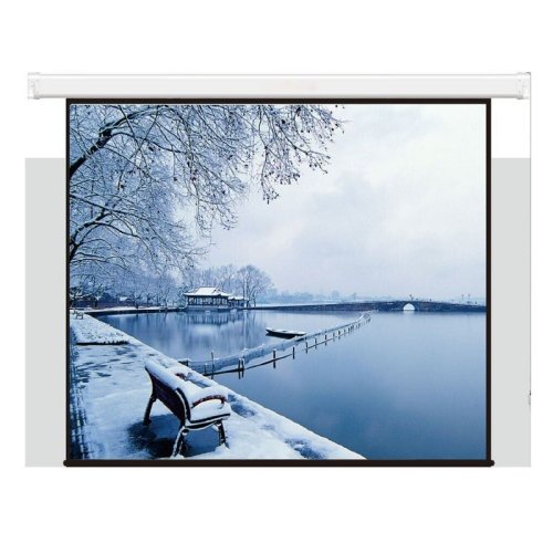 Екран моторизований Electric Screen 259×162cm білий матовий
