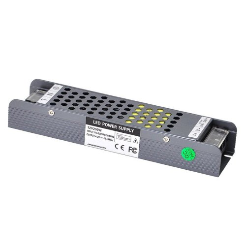 Блок питания Slim 200W 12V (IP20, 16,7A) Series SP