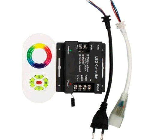 Контролер (10х20,1500W,RF) PL-220-RGB-Controller-NEON-RF