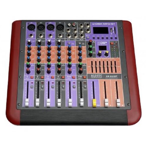 Микшерный пульт GP 8U-BT
