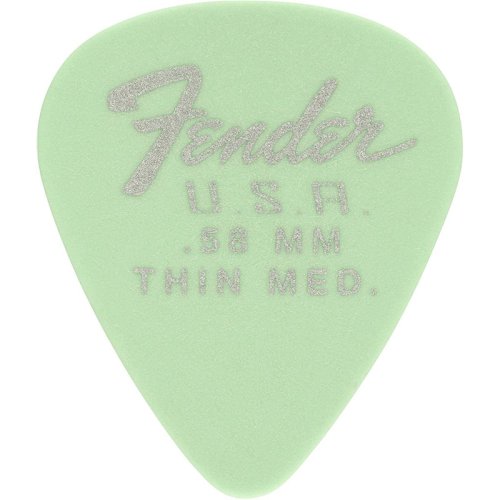 Медиаторы 351 DURA-TONE .58 12-PACK, SURF GREEN
