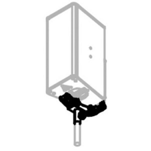 Адаптер для стійки для колонок ST8-PM-BK Адаптер для стійки для колонок ST8-PM-BK