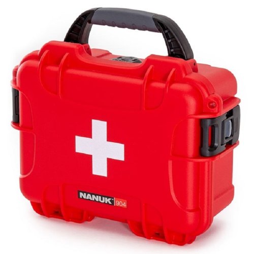 Кейс case 904 First Aid Logo RED
