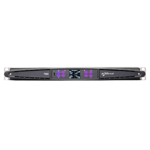 Підсилювач потужності T604 DSP+DANTE